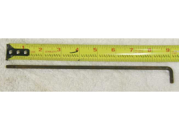 Used shape 9 inch sheridan pump rod, one rod, speed demon bolts