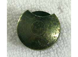 sheridan back cap, some shiney coating?  Decent shape, light rust spots?  Steel