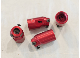 Unused Cooper T back bottle adapter, for Cooper T imp kit hardline