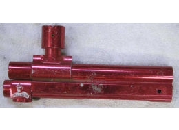 Boss Raider body in red has vert asa, empty besides, bad shape exrental