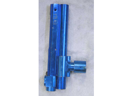 Boss Raider body in blue has vert asa, empty besides, bad shape exrental