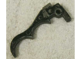 used shape, black painted steel STBB double trigger, probably rebel or spyder, new