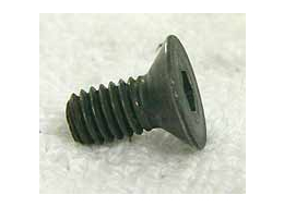 Sterling steel rail to grip screw, looks great.