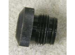 male asa to female 1/8th npt, round knurled top in good shape but shows wear