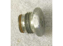 male asa to female 1/8th npt, hex top in used shape with wrench marks, raw
