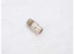 Macroline straight fitting, oring will be replaced before shipping.