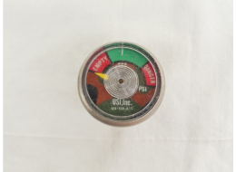 USI Co2 Gauge, early 90s, for display only, decent shape, red