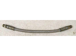 9 to 9.5 inch steel braided hose, used good shape.