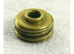 bad shape Autococker post 98 ivg screw, brass plated with oring
