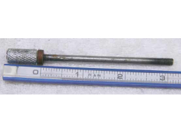 Chrome plated steel cocking rod, used shape