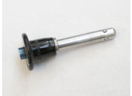 Autococker bolt retaining pin, blue and black, missing 2 of 4 bbs, used shape