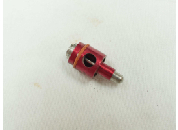 Used Shocktech Rat Valve, likely needs new seal, red