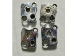 Pre 2k Autococker front block, chrome plated with bottom plug