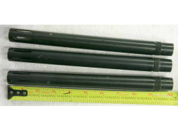ICD stock barrel, 10 inches with porting. .687-.689 bore.  One included. Used shape with set screw marks on them.