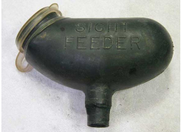 Sight feeder in used shape but works fine