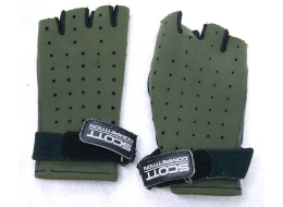 Scott Neoprene gloves, decent shape but used and old.