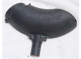 Right side of VL-200 loader, used shape, empty.