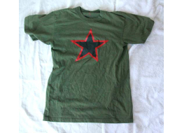 Small Rothco OD green shirt with star