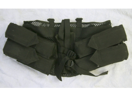 Great shape Unique sports harness in black, 4H 1V, takes 100rd pods