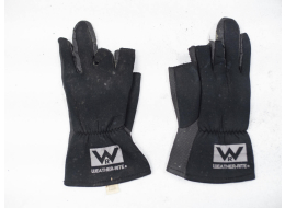 weather-rite neoprene gloves, cut fingers, size L / XL