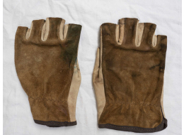 Leather Gloves, used shape, I think small to medium