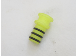 Yellow barrel plug, used