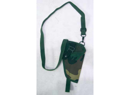 generic camo holster, small, good shape with strap