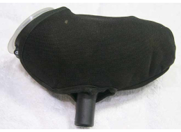 black cloth and velcro loader cover for vl200
