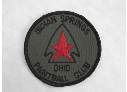Indian Spring, Paintball Club Ohio patch, new