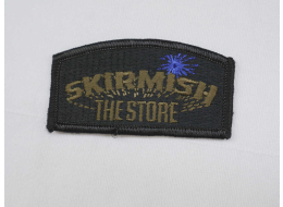 Skirmish the Store patch, unused with blue splat