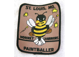 Hornet Warriors paintball, st louis MO patch. New
