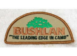 Bushlan, the leading edge in camo patch, new shape.