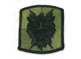 Black on green, Dragon, National Guard Patch, new. 