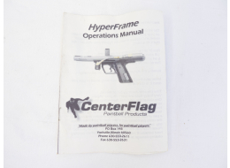 Centerflag Hyperframe Manual, used shape, readable