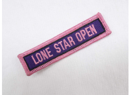 Lone Star Open Lively Circuit 1989 badge patch