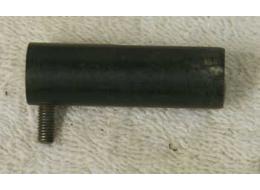large id bolt, black plastic, decent shape