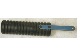 Plastic AGS devastator or taso pump handle, used shape, id=1.005, single arm