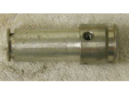 Taso non adjustable bore drop bolt, aluminum front, stainless back, good shape, worn from sitting, no oring
