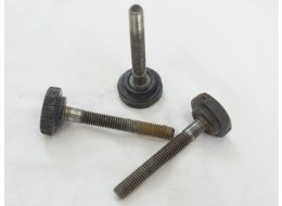 10x32 steel with plastic cap thumbscrew for bushmaster, used decent shape, one included
