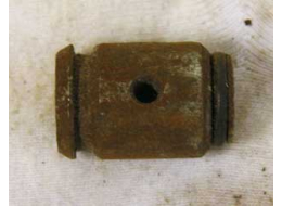 bad shape stock nelson bolt with lots of rust, breech drop bolt