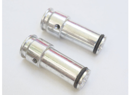 Venturi Trracer or Maverick bolt, in polished raw aluminum