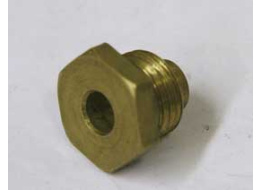 decent shape brass valve retaining screws, standard size