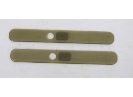 nice grey plastic pump arm slot covers / dirt covers for bushmaster, ect...