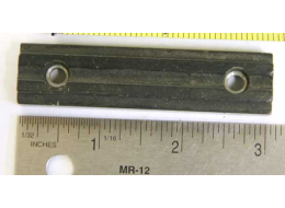 Misc nelson sight rail in good shape, 3 inches long and 2.25 inches between screw holes