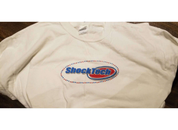 Shocktech XL shirt - white