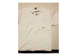 Dye Button Up Short sleeve Shirt - Size Xl