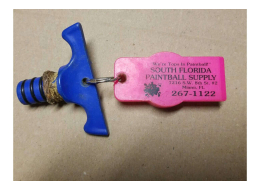Southern Florida Paintball Supply Plug and Key Fob