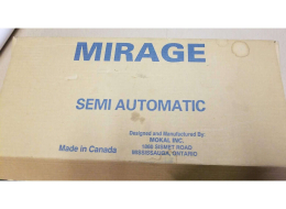 New Mirage, new in box