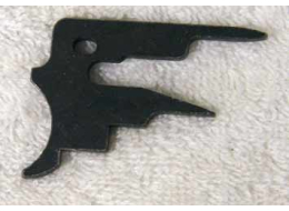 Sovereign stock steel triggers, might have been cut from cocker triggers, new, one included
