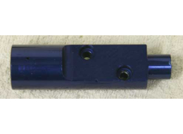 blue spyder spacing duckbill, new, takes viewloader small sized airline, not standard thread